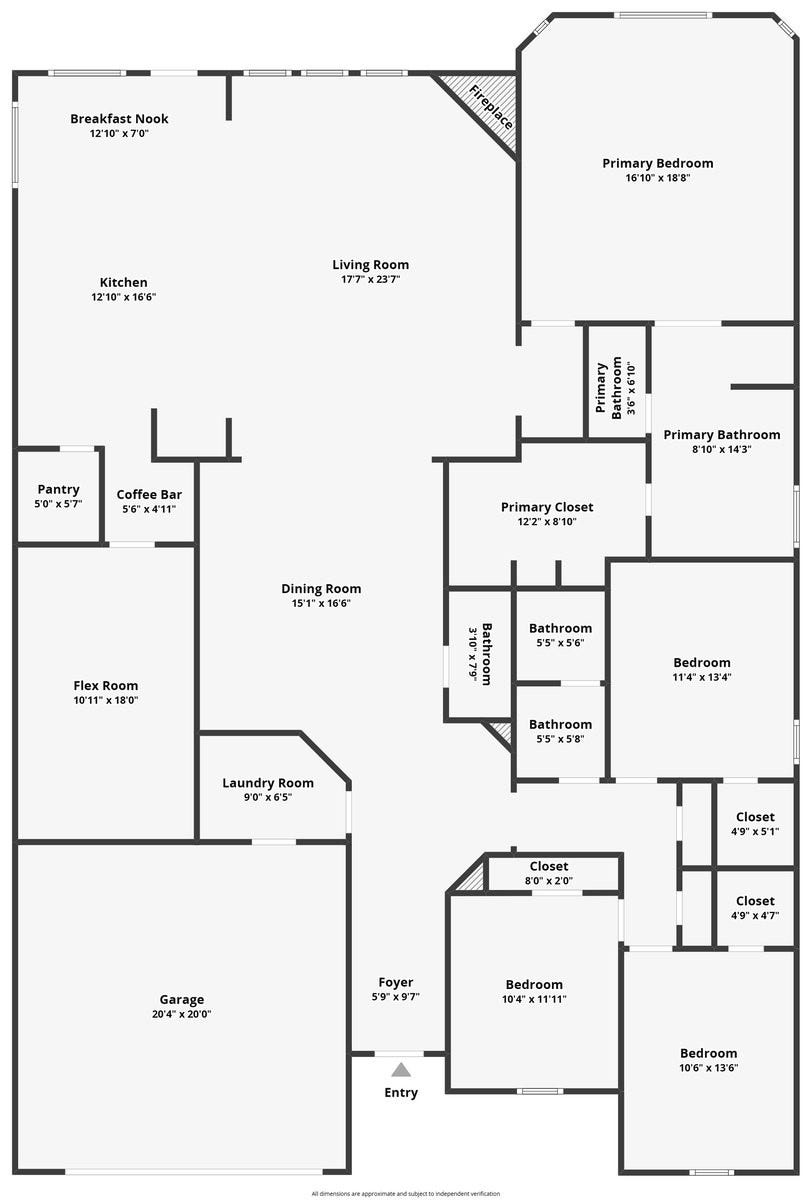 1413 Coffee Mill Court, League City, TX 77573 Floor Plan