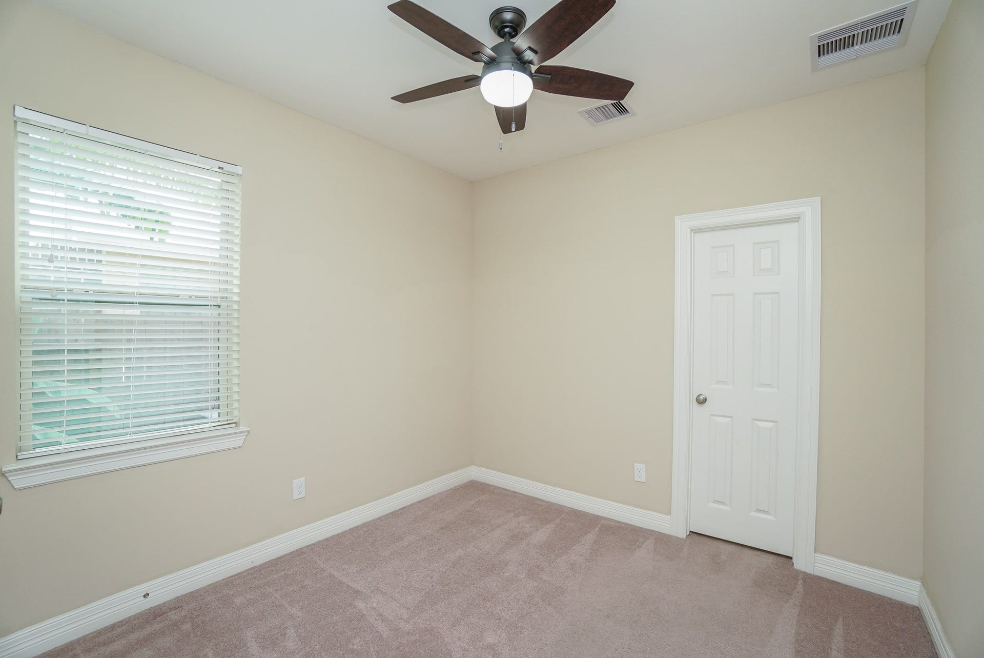 3434 Norwich Gardens Lane, Fulshear, TX 77441 This is the SECOND BEDROOM ON THE MAIN FLOOR!!! No always easy to find a two story home with two bedrooms on the main floor. This second bedroom has its own ensuite.