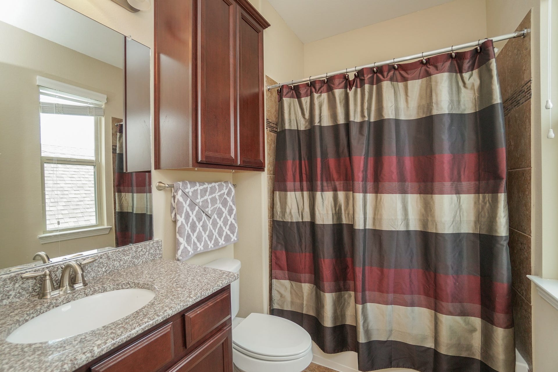 3434 Norwich Gardens Lane, Fulshear, TX 77441 Welcome to your own bathroom located upstairs connected to a second primary.