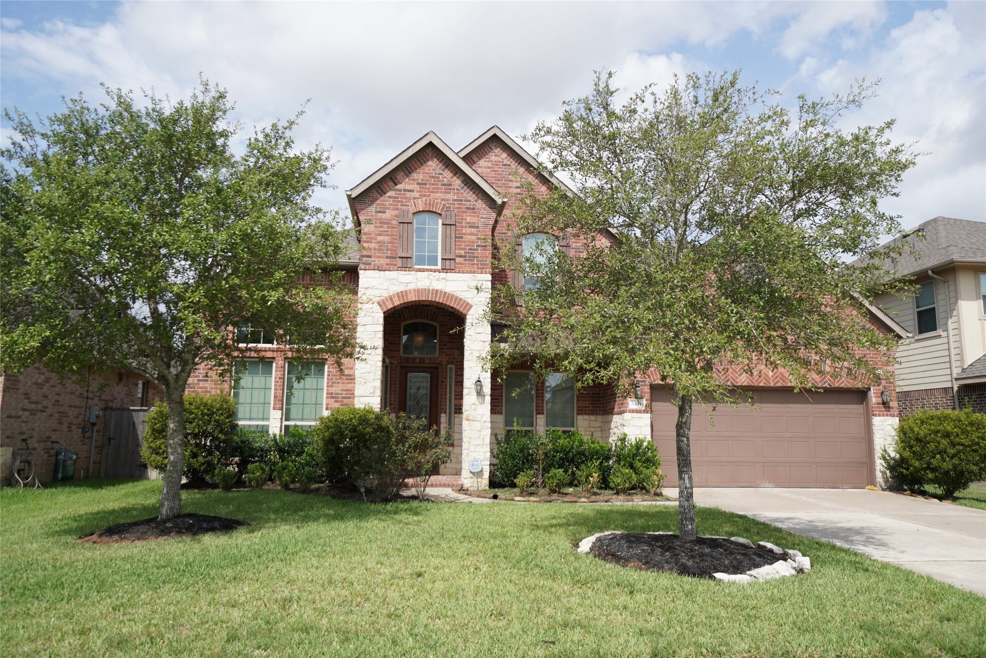 3434 Norwich Gardens Lane, Fulshear, TX 77441 Welcome Home!! This 5 bedroom home with 4.5 baths and a media room is located in Churchill Farms. The home is currently zoned to three KATYISD schools: Campbell Elementary, Adams Junior High and Tompkins High School!!