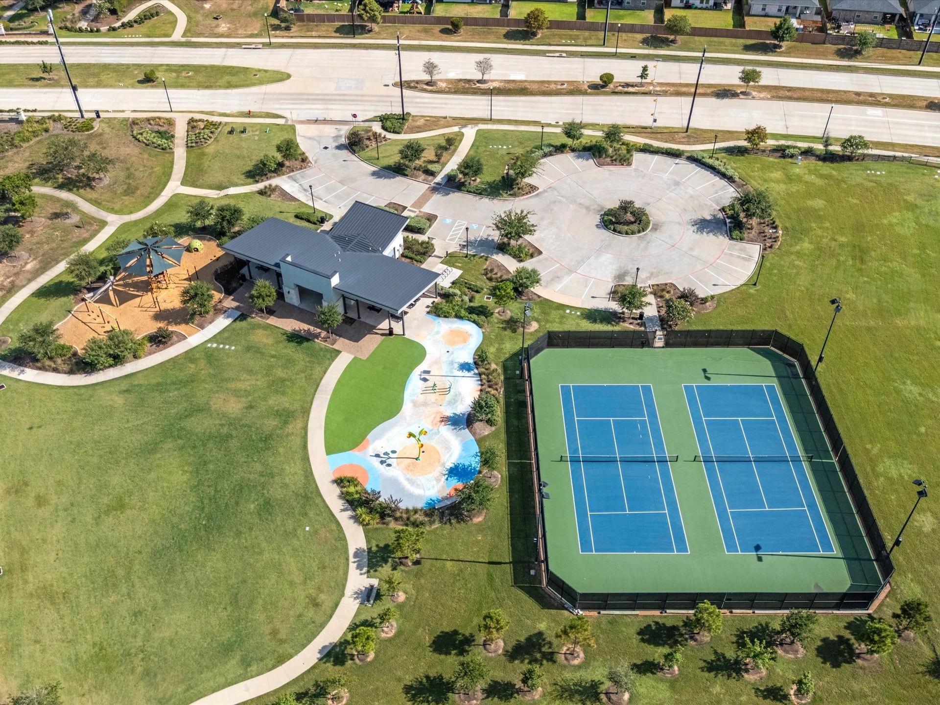 3519 Mcdonough Way, Katy, TX 77494 Top class amenities abound in Tamarron! Tennis, anyone?
