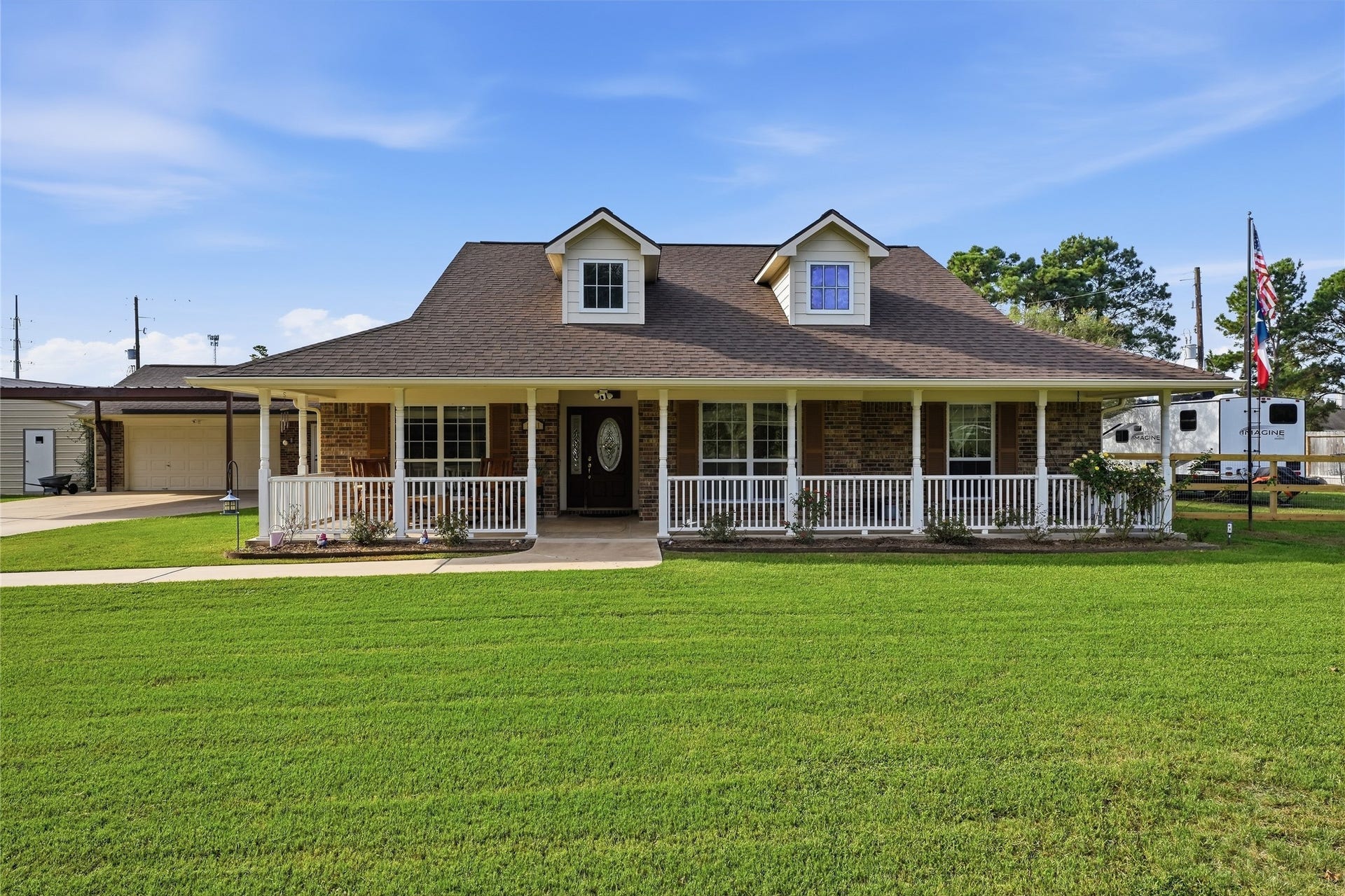 10711 Indian Trails Drive, Tomball, TX 77375 Country living with city convenience on a full acre!
Recent updates include a 2026 roof, HVAC system, well pump and LVP flooring, with additional improvements detailed on the seller updates sheet.