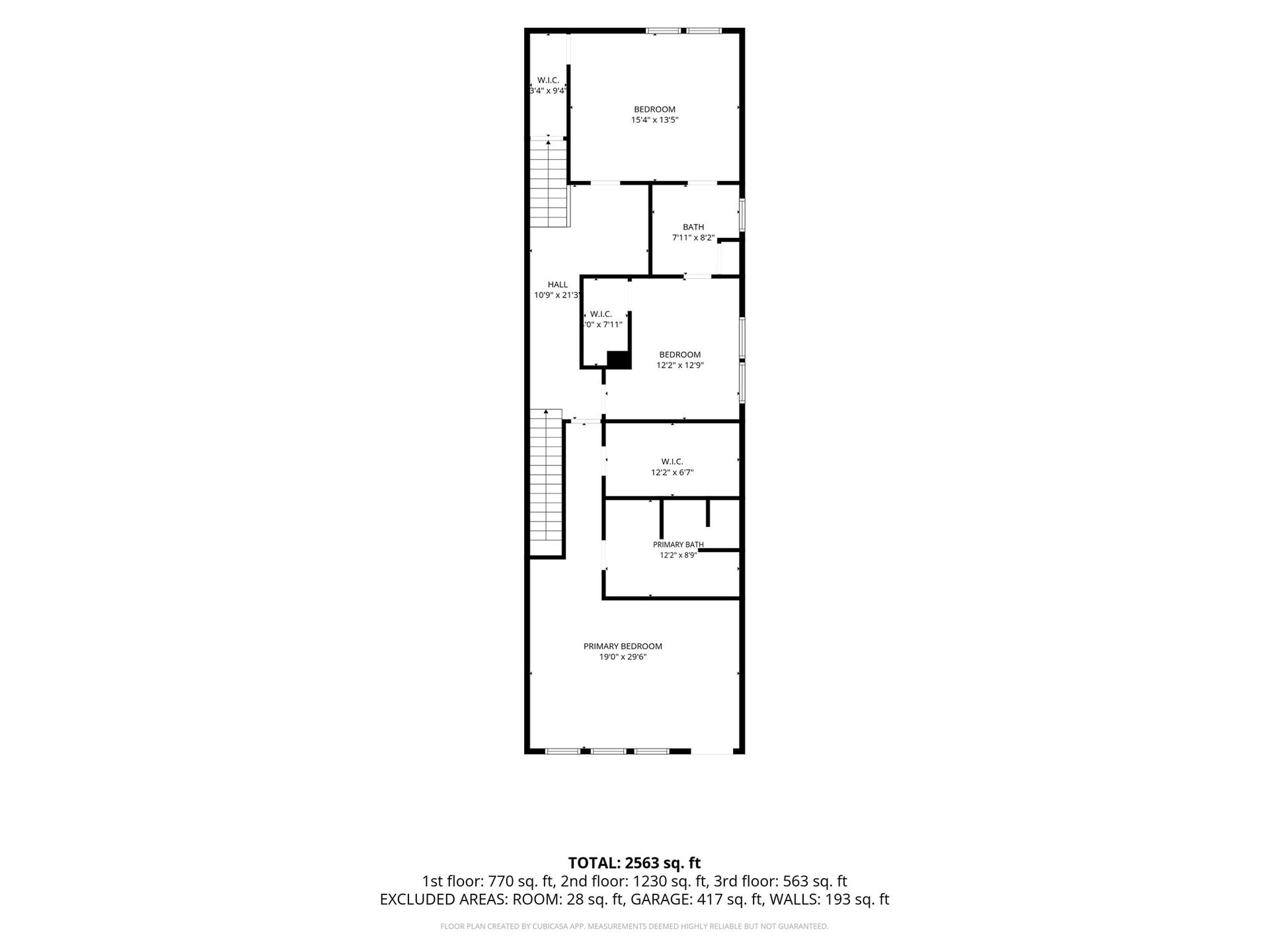 1423 Colorado Street, Houston, TX 77007 1423 Colorado St. second floor plan