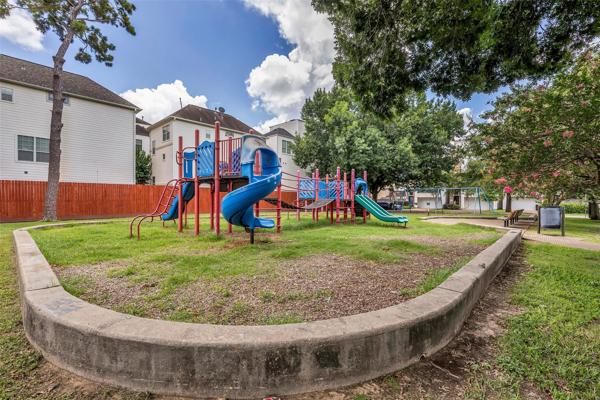1423 Colorado Street, Houston, TX 77007 Childrens playground located within the neighborhood, providing a nearby space for outdoor play and recreation.