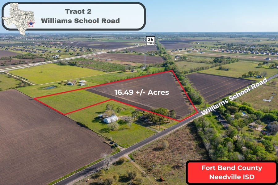 Property photo for Tract 2 Williams School Road, Needville, TX