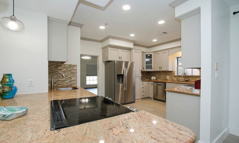 8006 Albin Lane, Houston, TX 77071 and then there is the magnificent totally remodeled kitchen