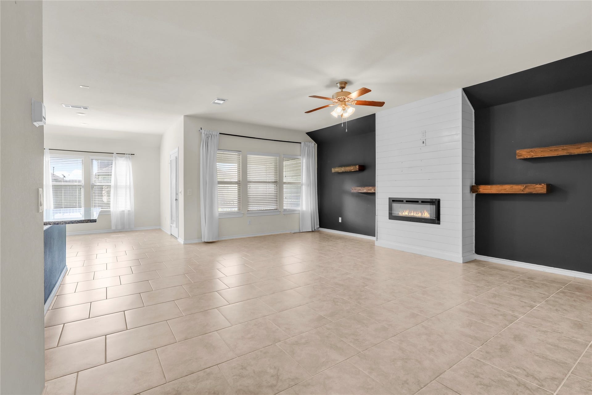 View of living area