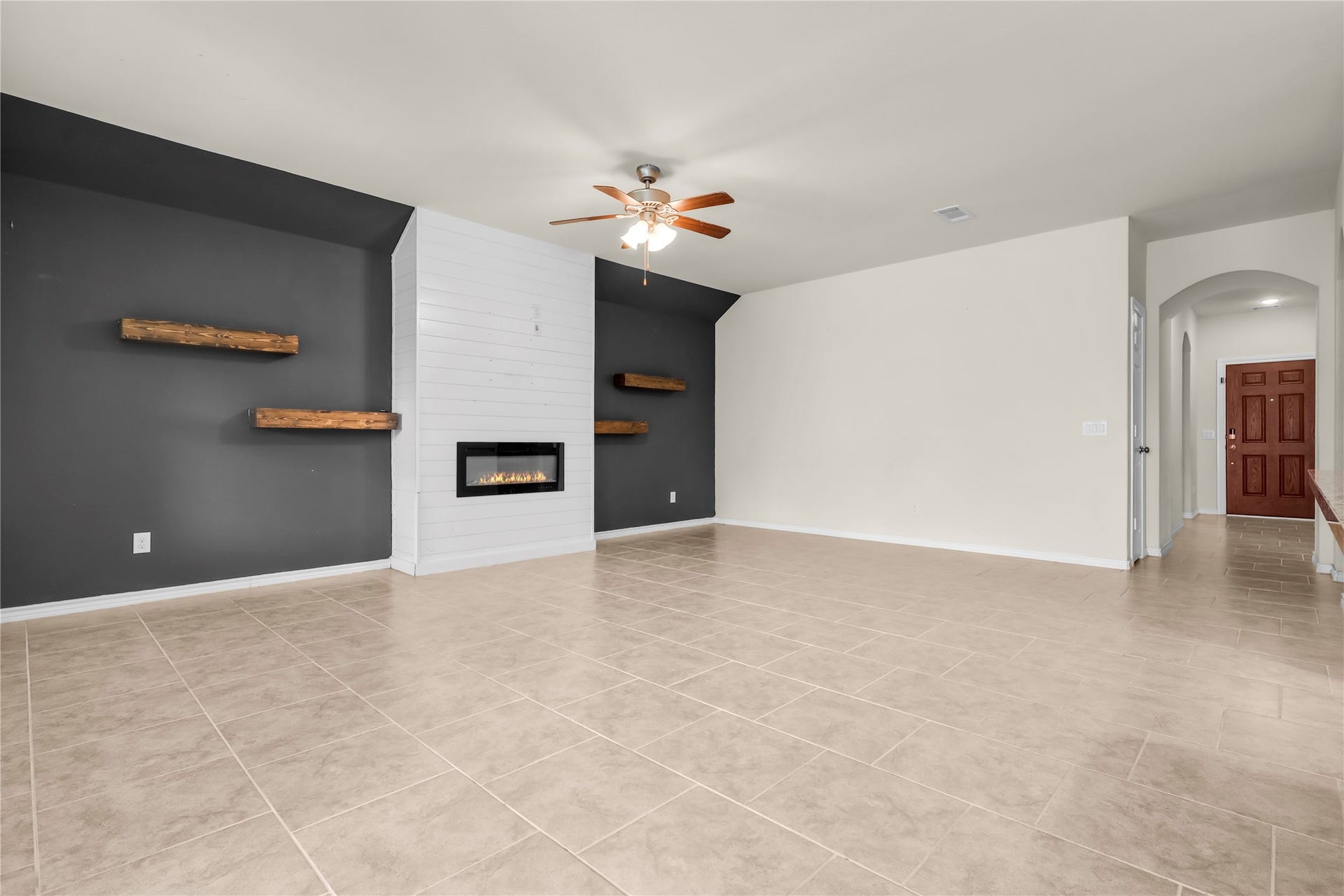 View of living area