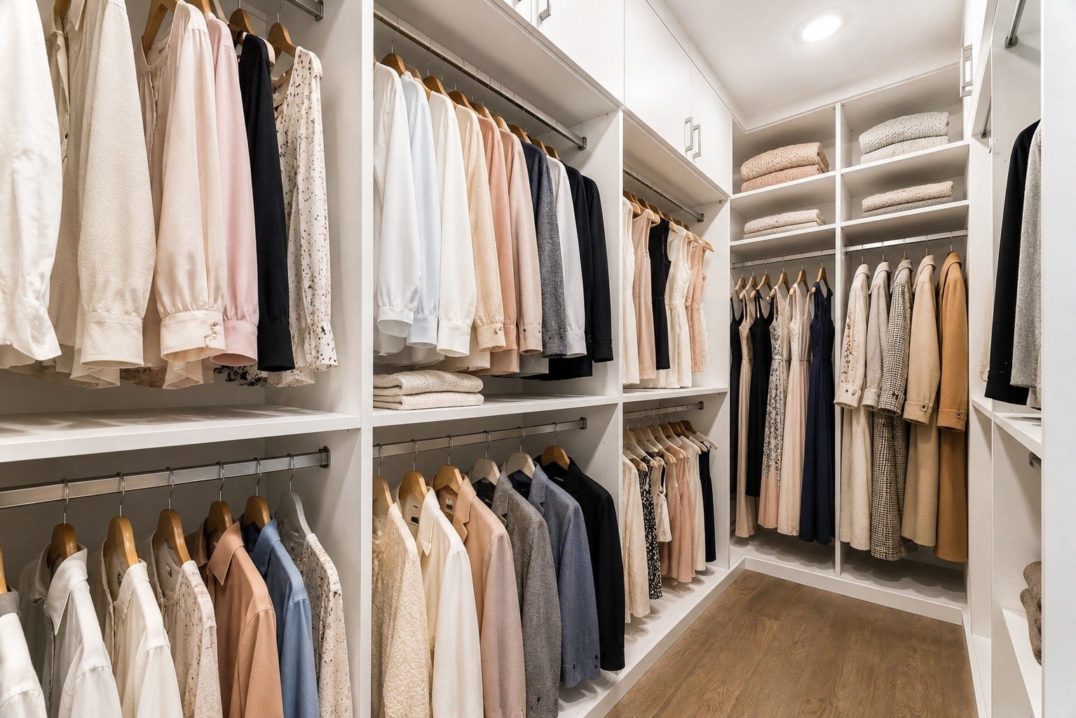 5656 San Felipe Street, Unit 701, Houston, TX 77056 Treat every day like a shopping trip to your own luxurious boutique-style extended primary wardrobe. Photo is digitally staged with clothing