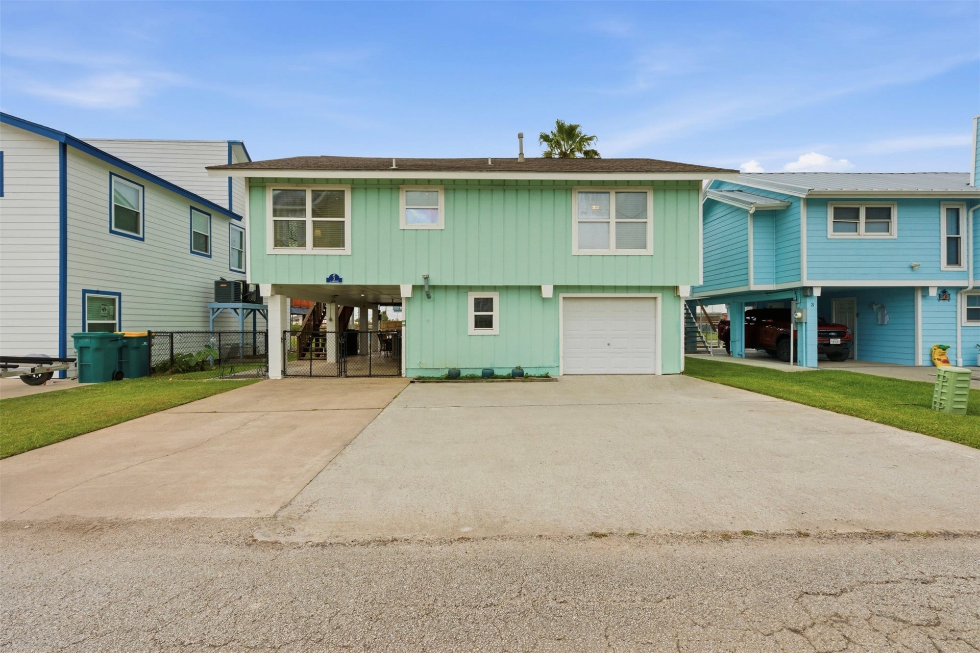 2 S Sandpiper Street, La Marque, TX 77568 Plenty of parking space and a garage to keep your tools!