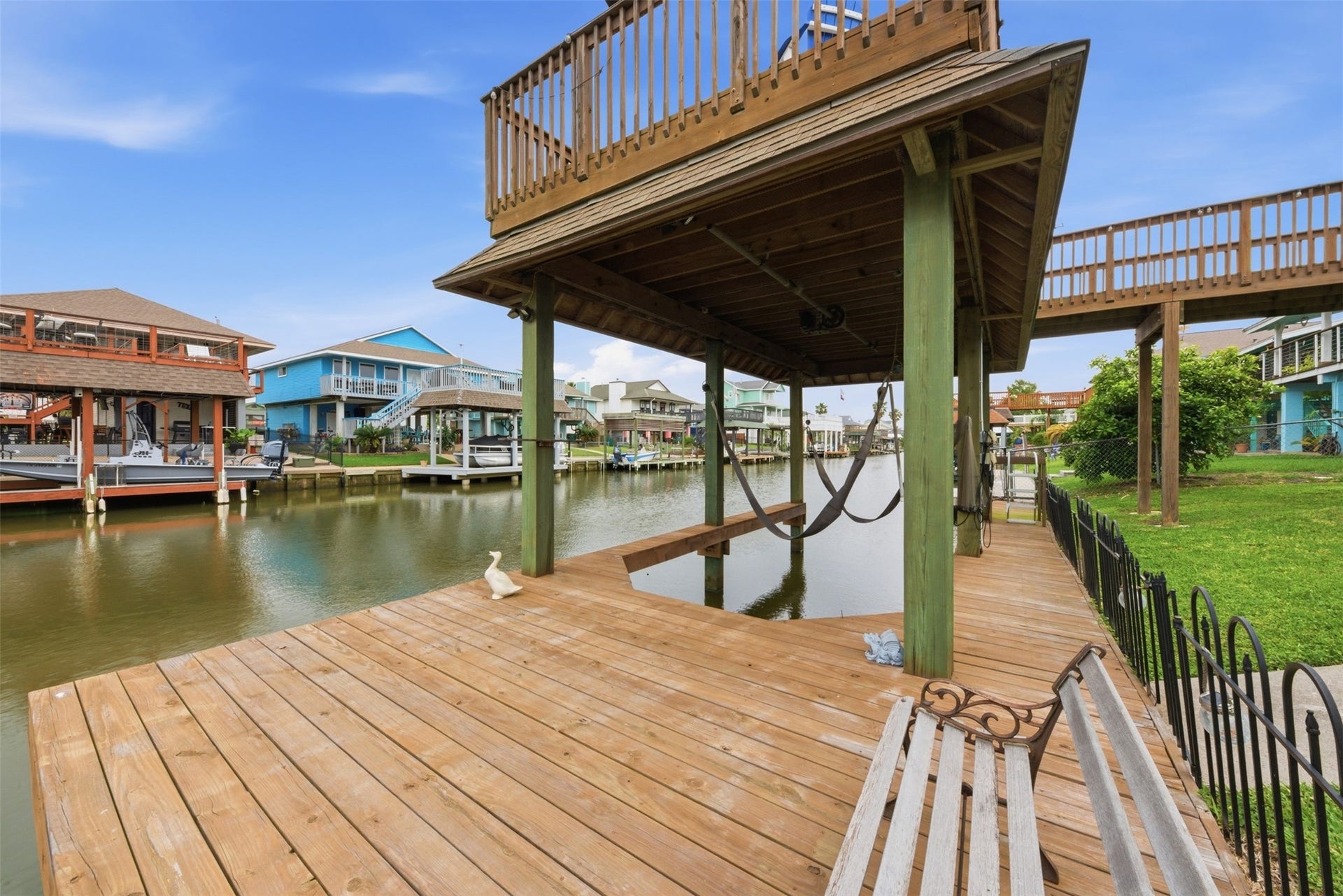 2 S Sandpiper Street, La Marque, TX 77568 Cast a line from your backyard!