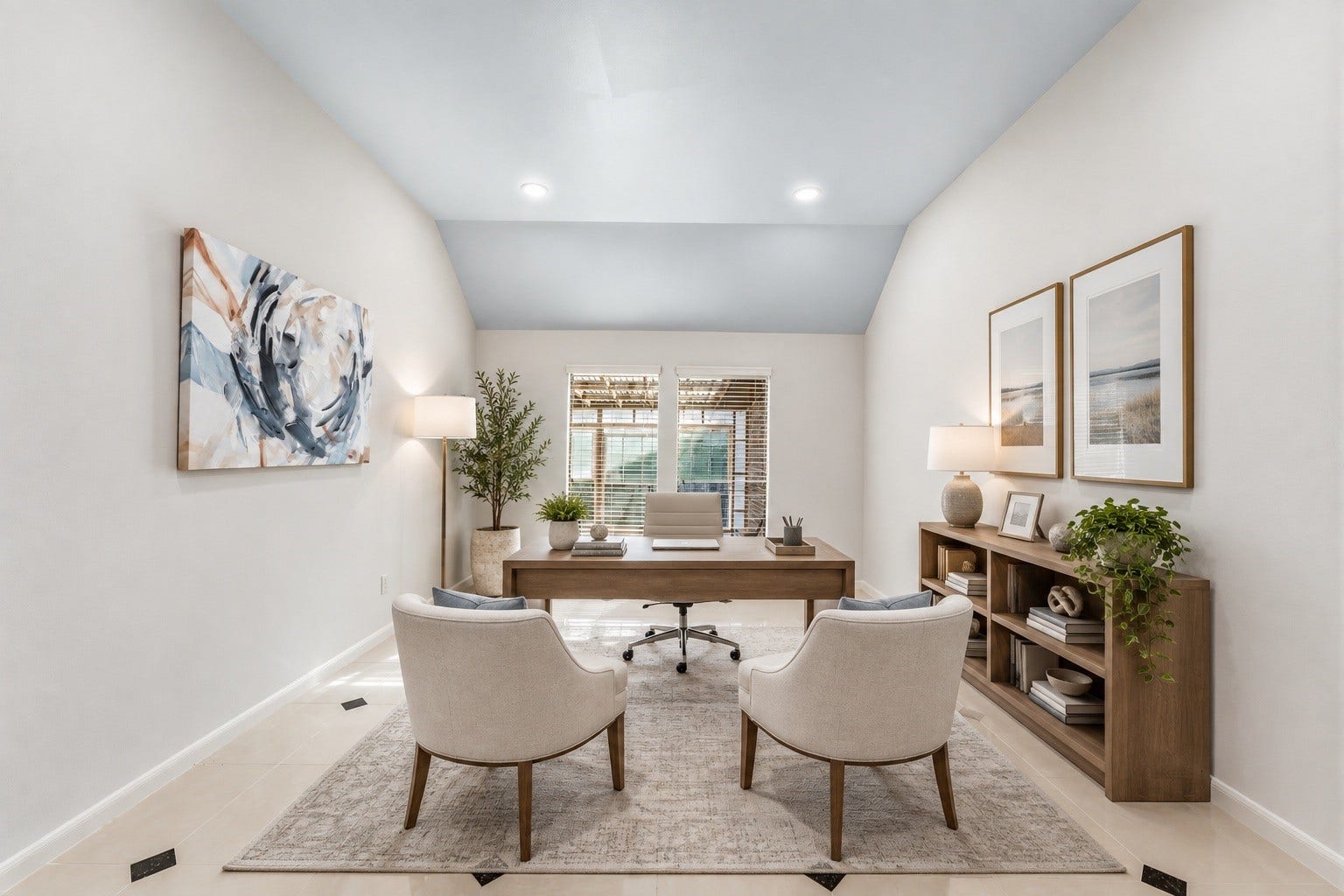 13812 Lakewater Drive, Pearland, TX 77584 Virtual Staging: Home office