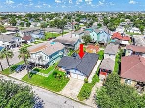 5420 Avenue O, Galveston, TX 77551 NW Aerial view