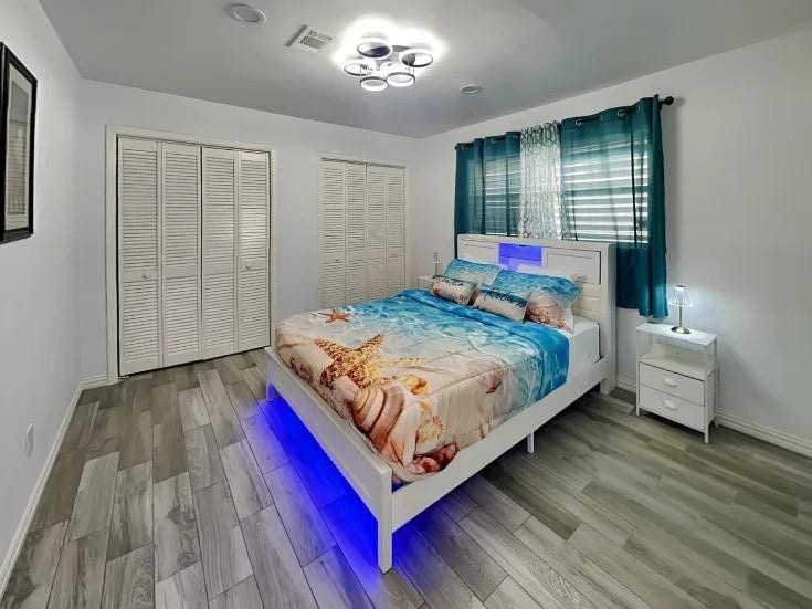 5420 Avenue O, Galveston, TX 77551 Guest bedroom 3 with double closets