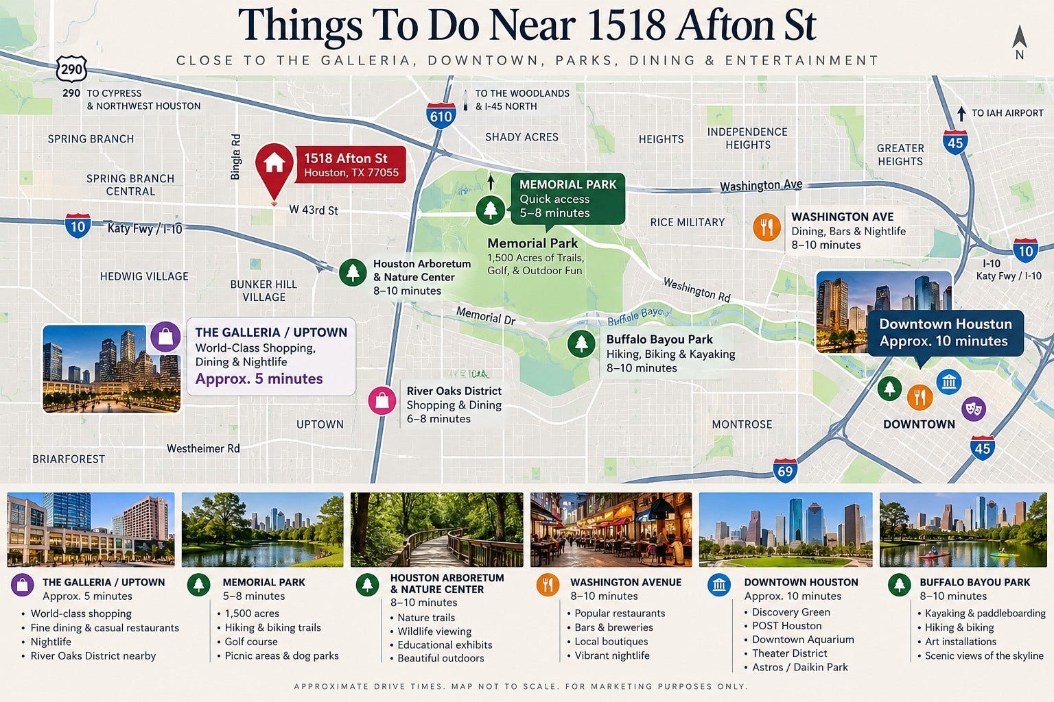 1518 Afton Street, Houston, TX 77055 1518 Afton Street, Houston, TX 77055