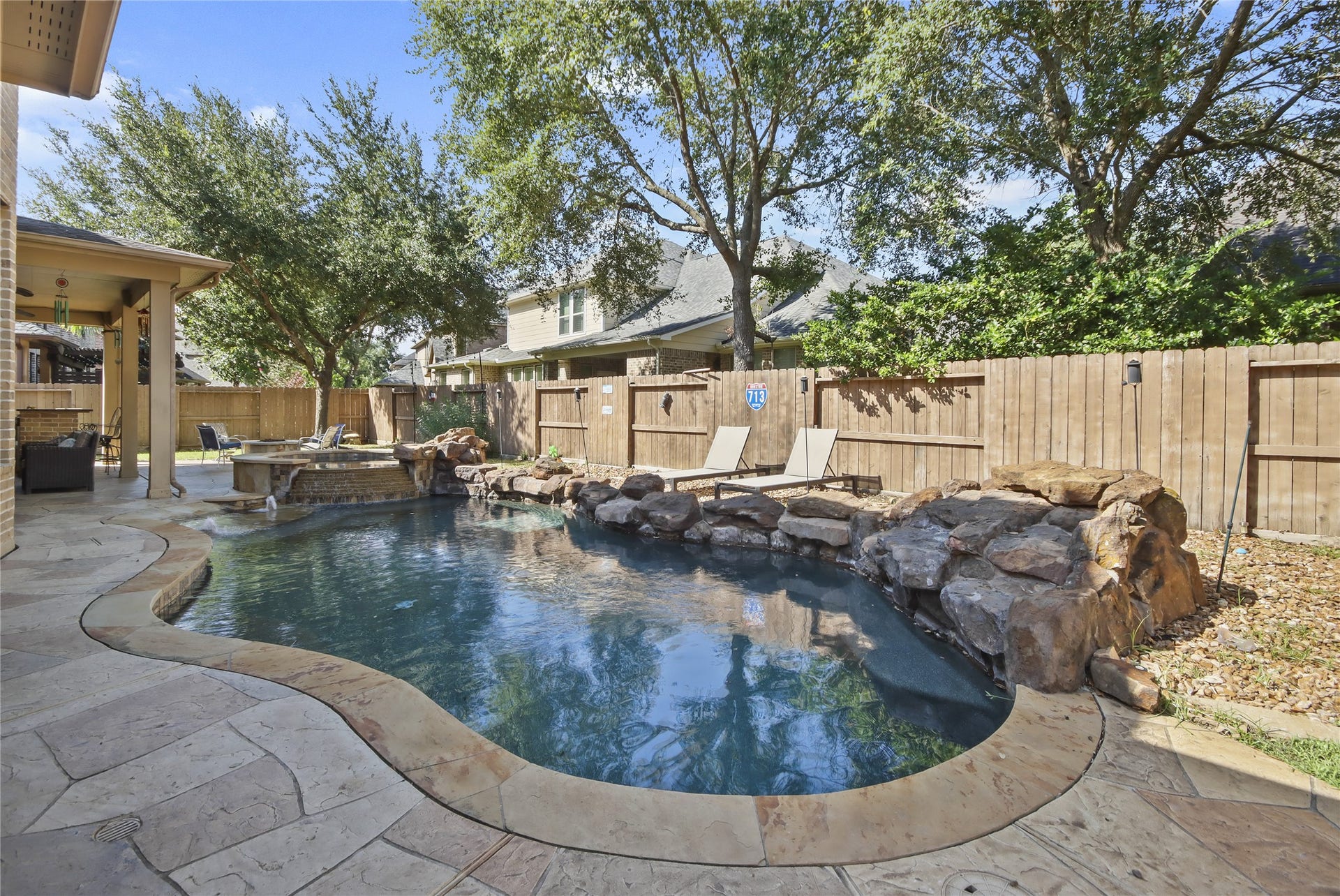27906 Iberville Glen Dr, Katy, TX 77494 This pool offers a feeling of oasis and relaxation.