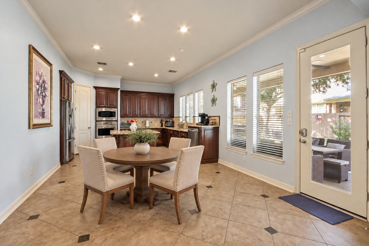27906 Iberville Glen Dr, Katy, TX 77494 Open breakfast area with large windows for natural lighting.