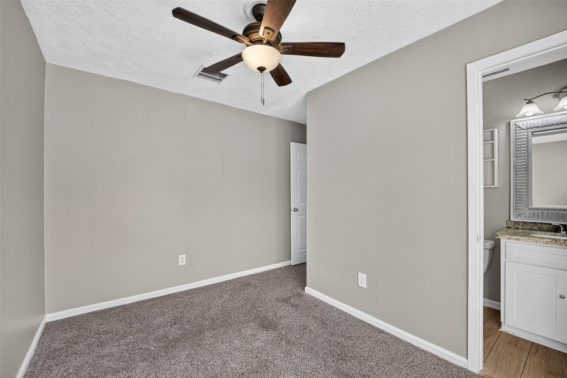 12207 Flushing Meadows Drive, Houston, TX 77089 Another view of bedroom three facing the front of the house