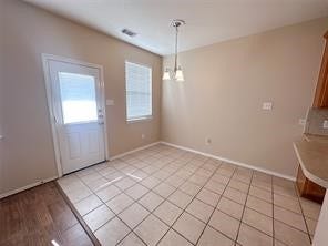 14420 Birch Knoll Lane, Houston, TX 77047 Breakfast area with view of backyard