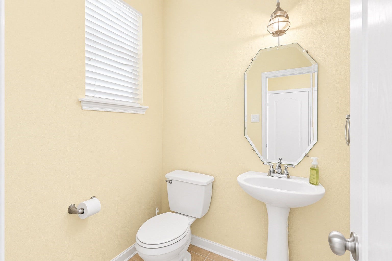 Half-Bath Upon Entry