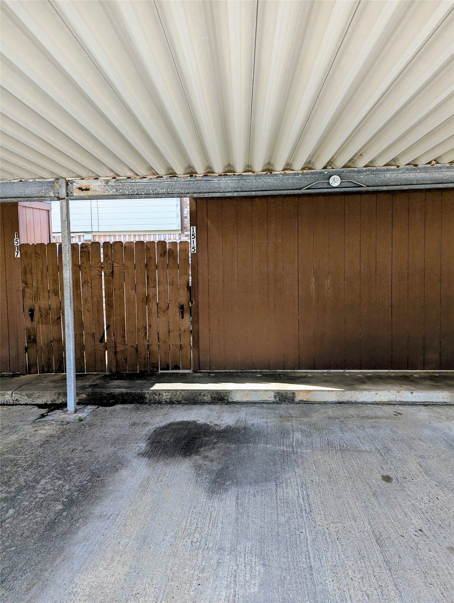 1515 Cedar Cove Street, La Porte, TX 77571 View of 2 covered parking spaces