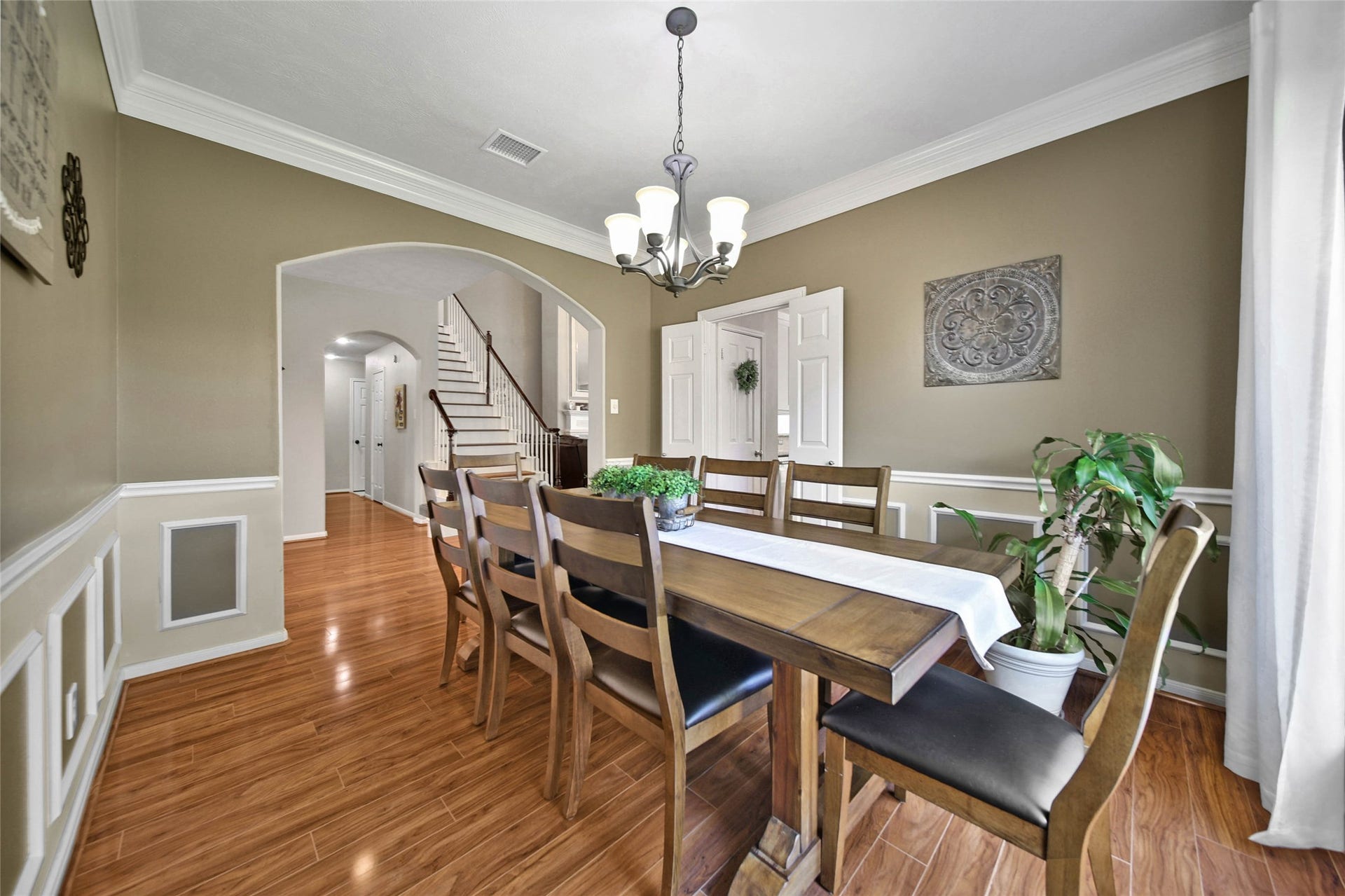 5206 Evergreen Valley Drive, Kingwood, TX 77345 It is conveniently located right off of the kitchen.