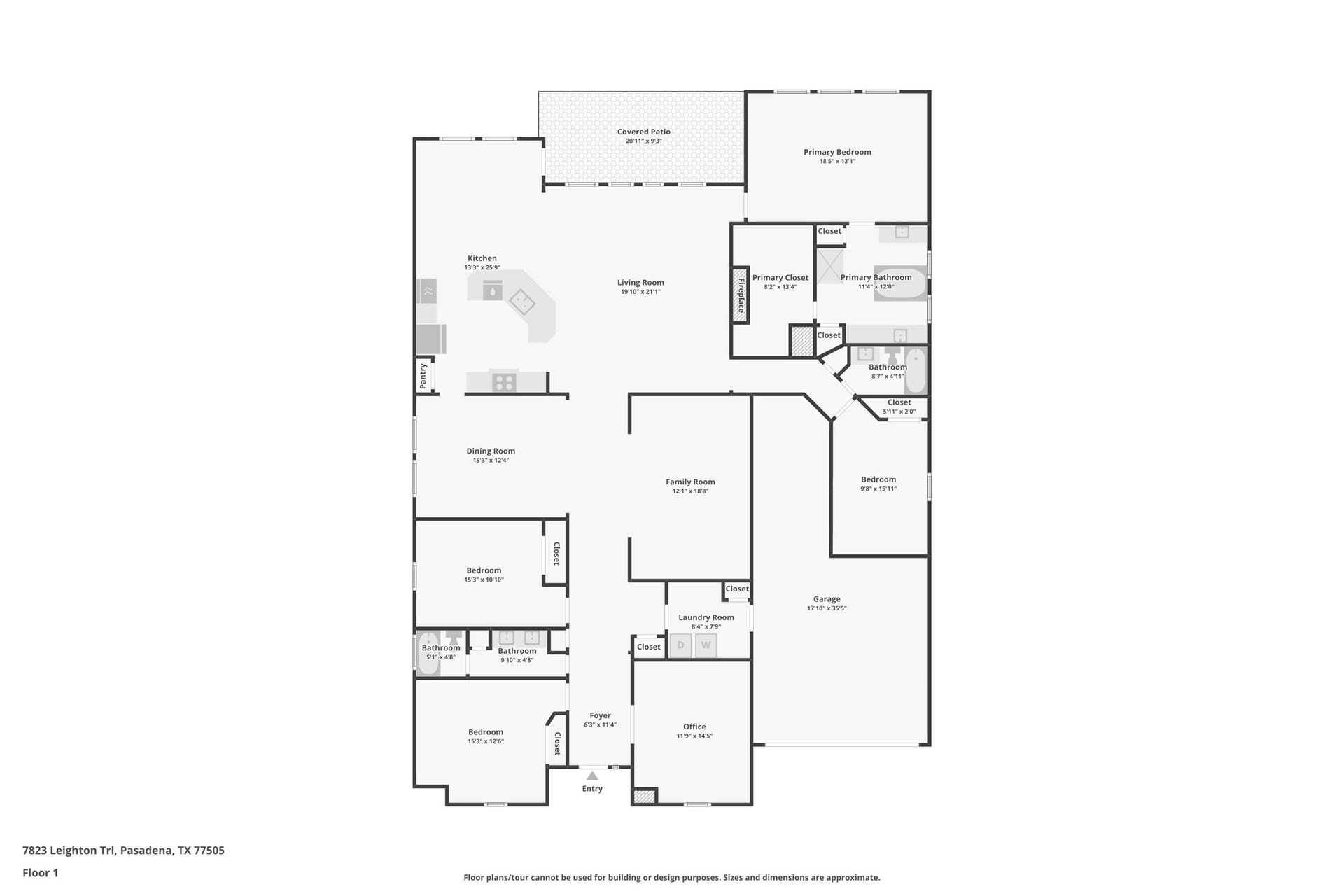 7823 Leighton Trail, Pasadena, TX 77505 7823 Leighton Trail, Pasadena, TX 77505
