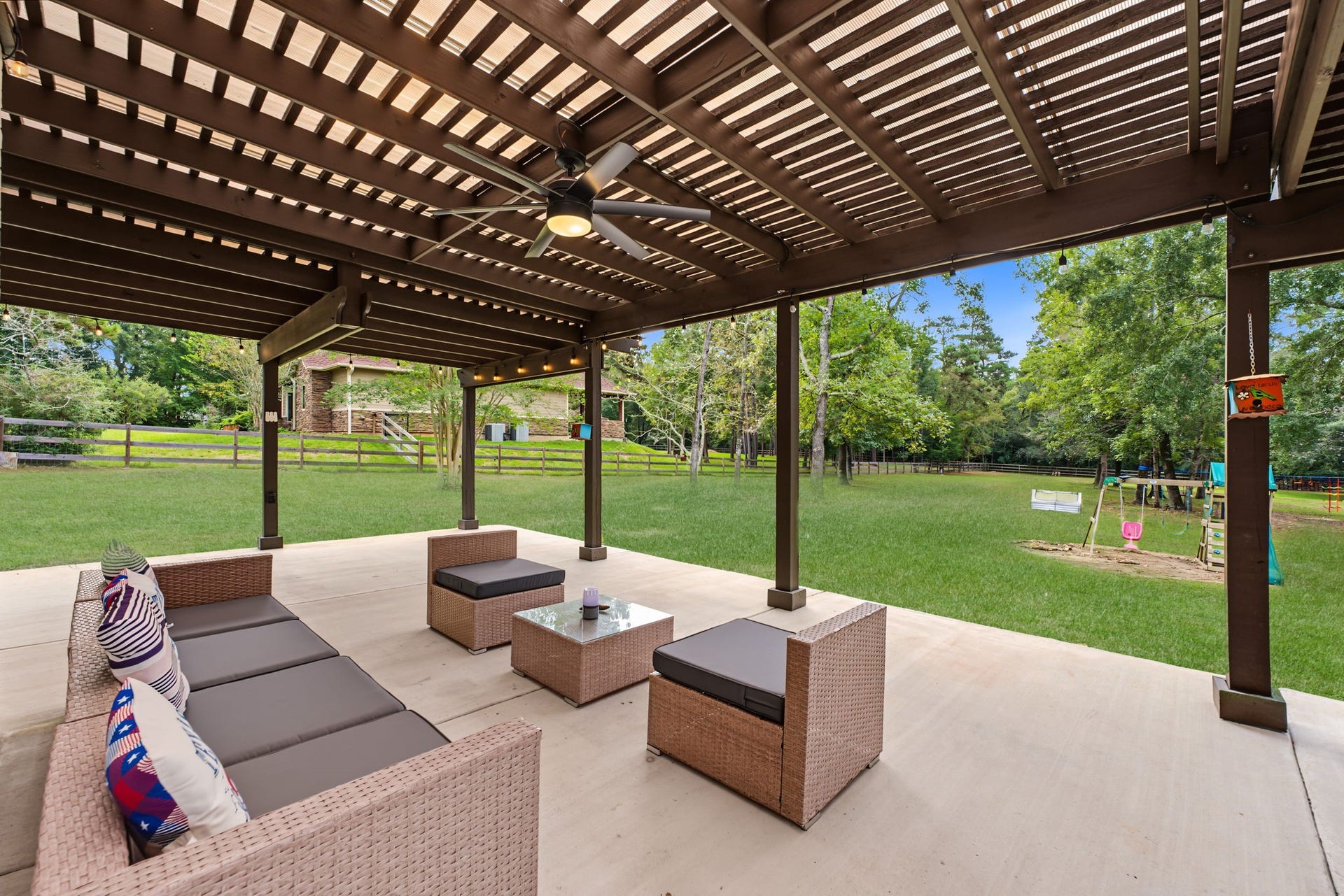 421 Trace Way Drive, Montgomery, TX 77316 Look at that view.