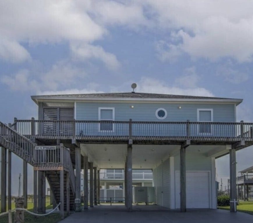 Property photo for 981 South Stingaree Drive, Crystal Beach, TX