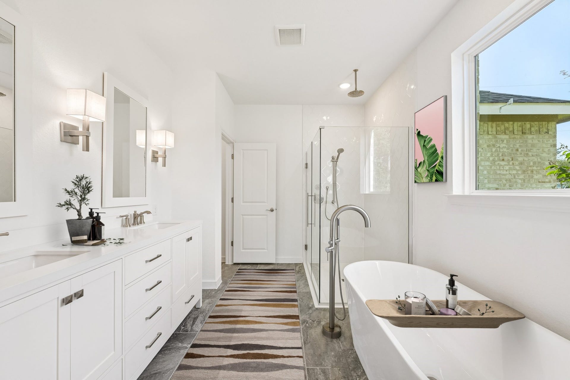 1053 Apple Ridge Road, Magnolia, TX 77363 Spa-like primary bath (*Photo not of actual home and used for illustration purposes only.)