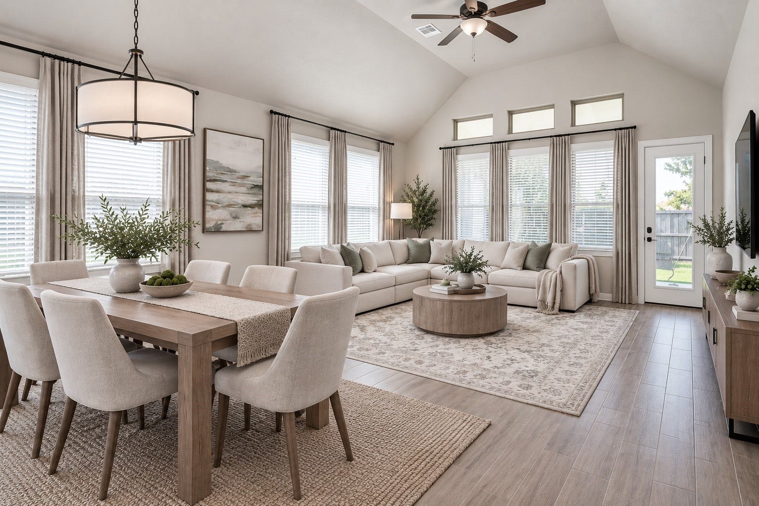 4734 Franklin Way, Iowa Colony, TX 77583 Virtually Staged Living Room