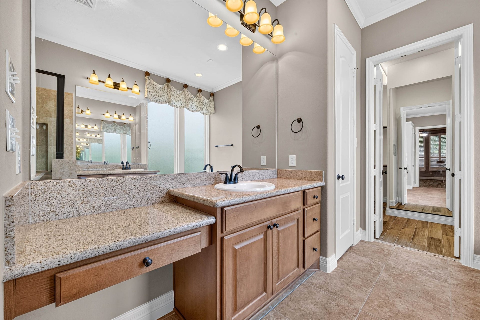 4419 Montcliff Bend Court, Sugar Land, TX 77479 Primary bathroom featuring dual sinks and a dedicated vanity area