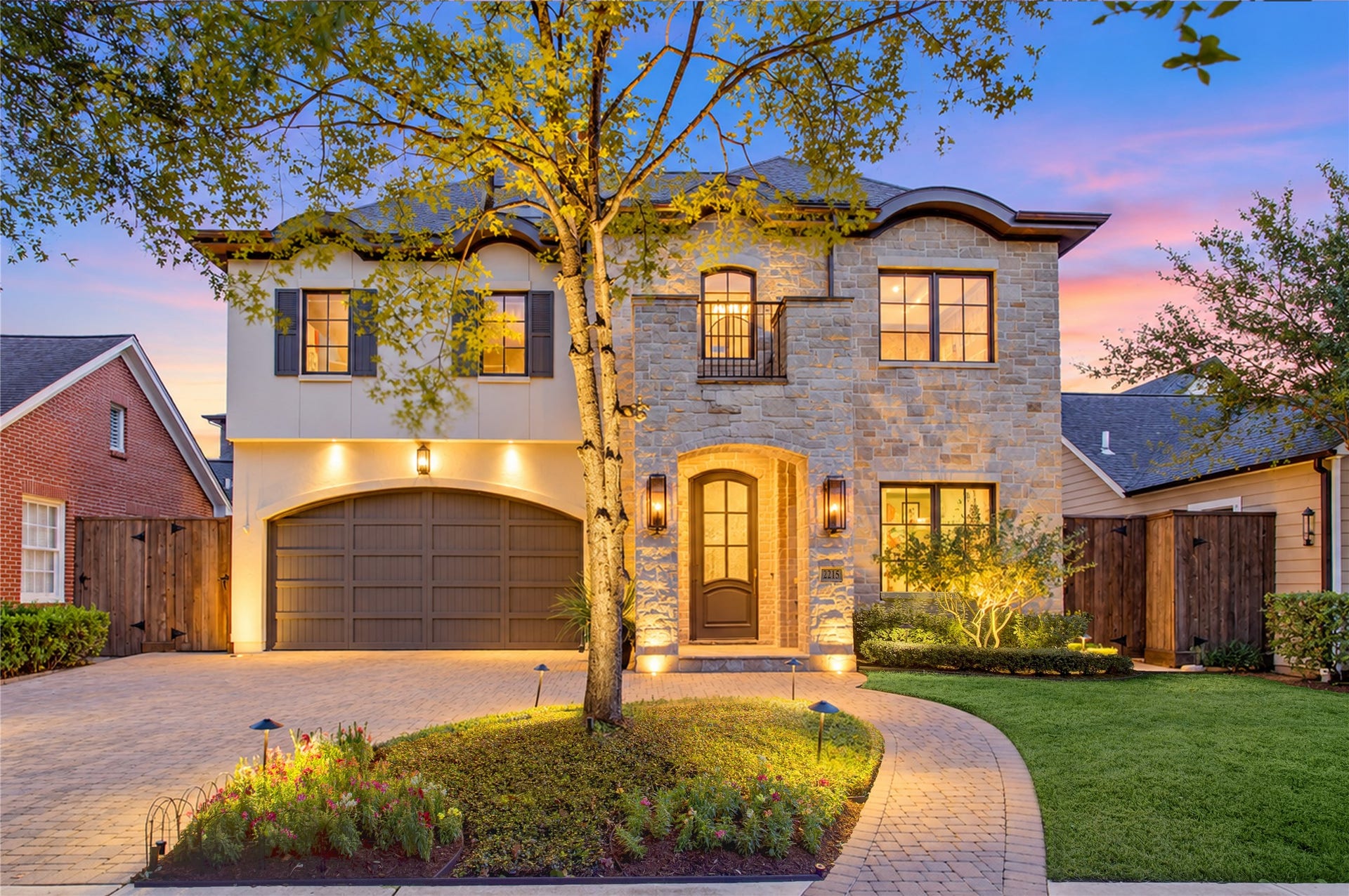 2215 North Boulevard, Houston, TX 77098 A striking first impression with a beautifully paved drive and generous additional parking.