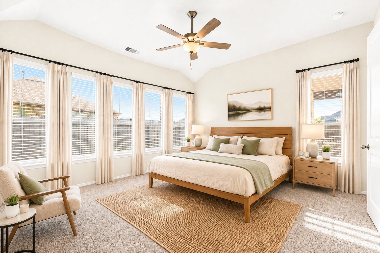2419 Honeyberry Shrub Drive, Manvel, TX 77578 Primary Bedroom - Virtually Staged