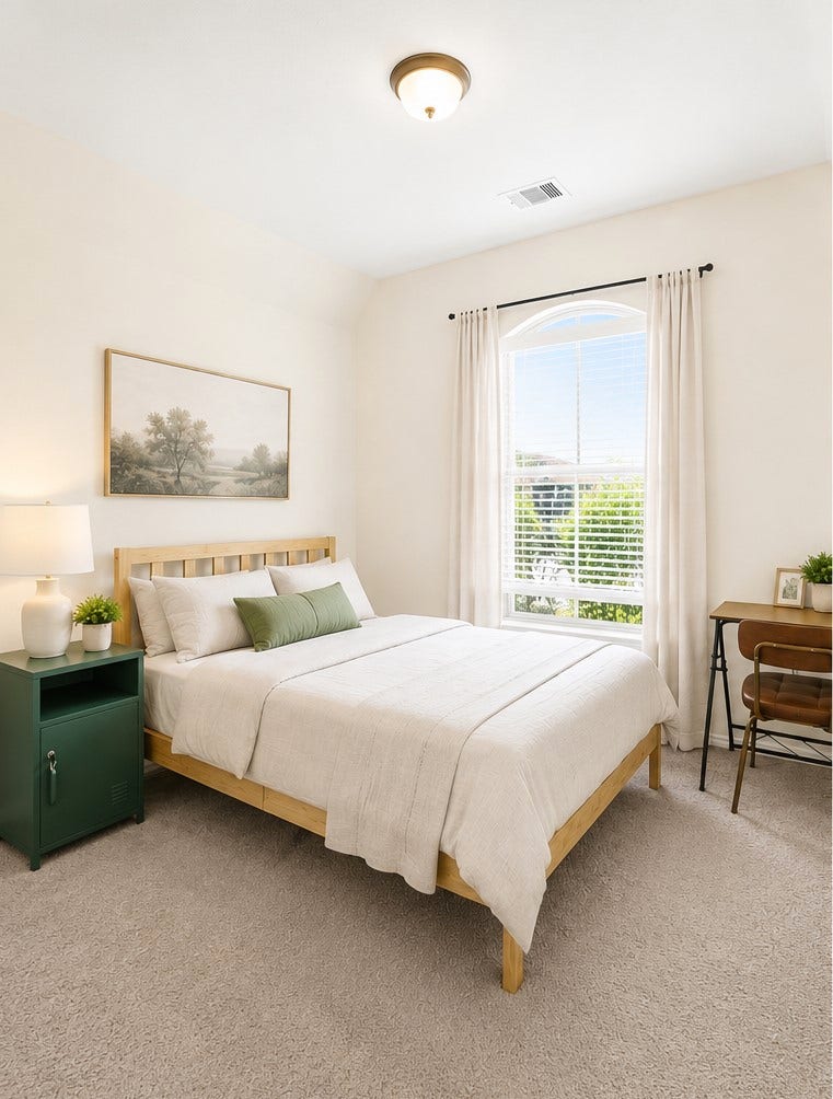 2419 Honeyberry Shrub Drive, Manvel, TX 77578 Bedroom 2 - Virtually Staged