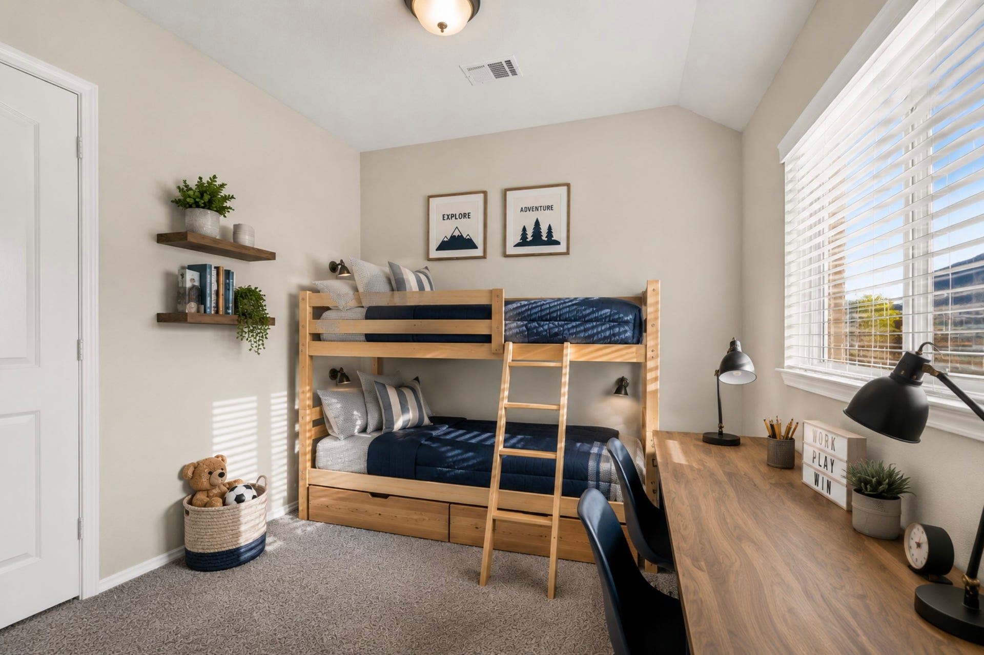 2419 Honeyberry Shrub Drive, Manvel, TX 77578 Bedroom 3 - Virtually Staged