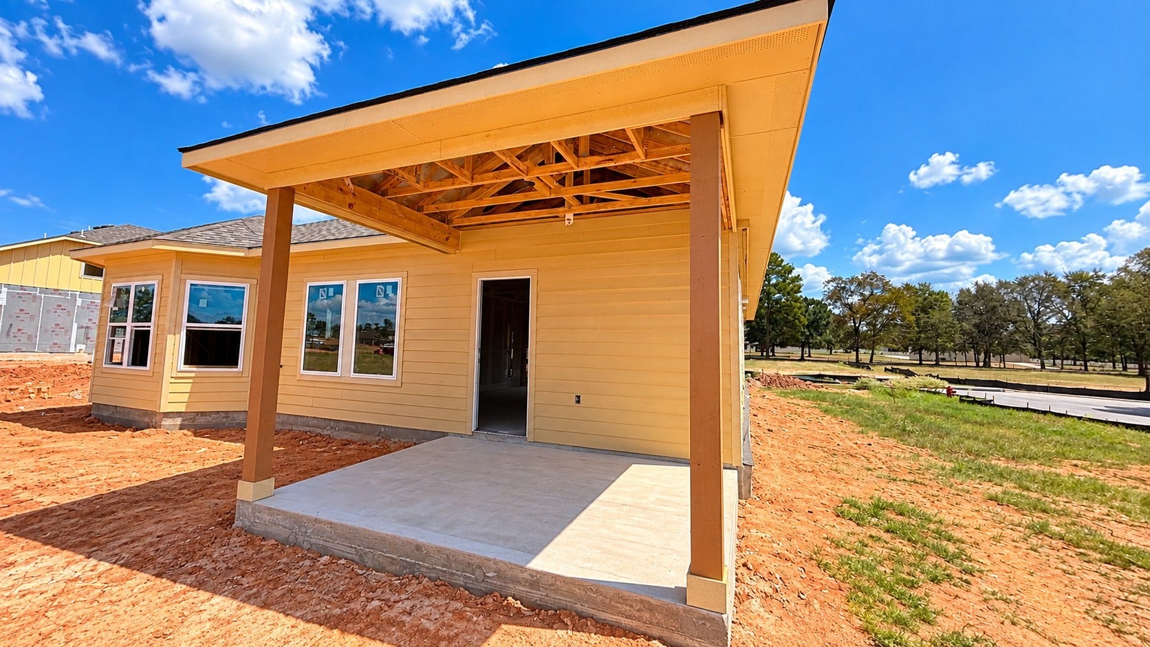 7968 Kastamonu Street, Montgomery, TX 77316 Back Exterior Construction update 9.26.26