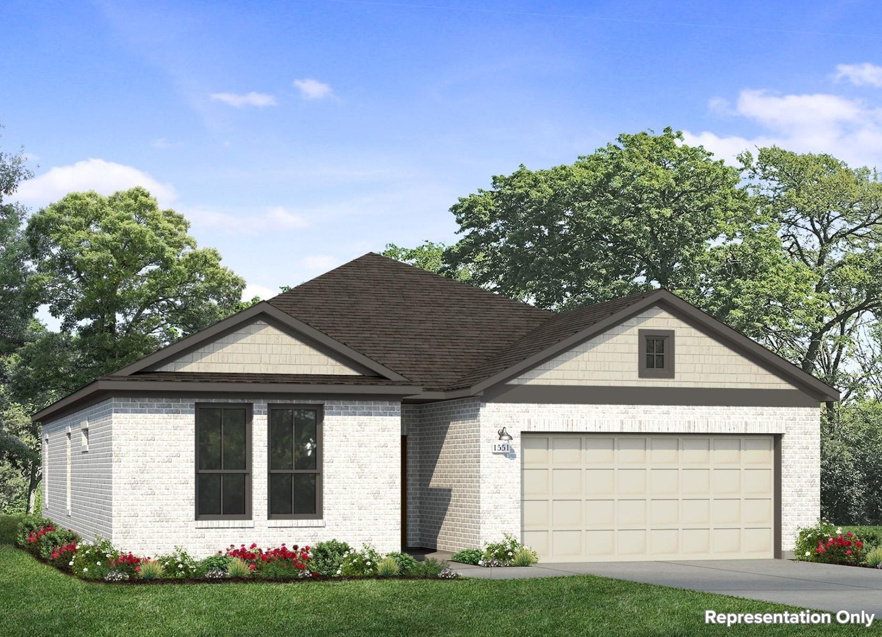 7968 Kastamonu Street, Montgomery, TX 77316 Representative 1551 floor plan