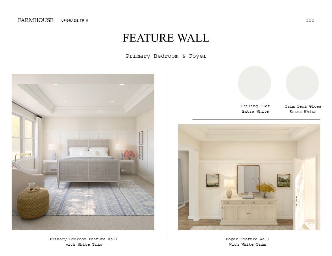 3081 Poplar Bluff Road, Magnolia, TX 77363 Farmhouse Look Palette 6: Trim Selection Sheet (*Artist rendering used for illustration purposes only.)