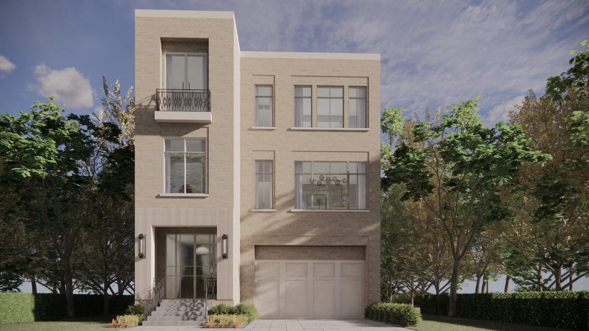 338 Indian Bayou, Houston, TX 77057 Art Deco style home. *Plans and selection subject to change during construction*