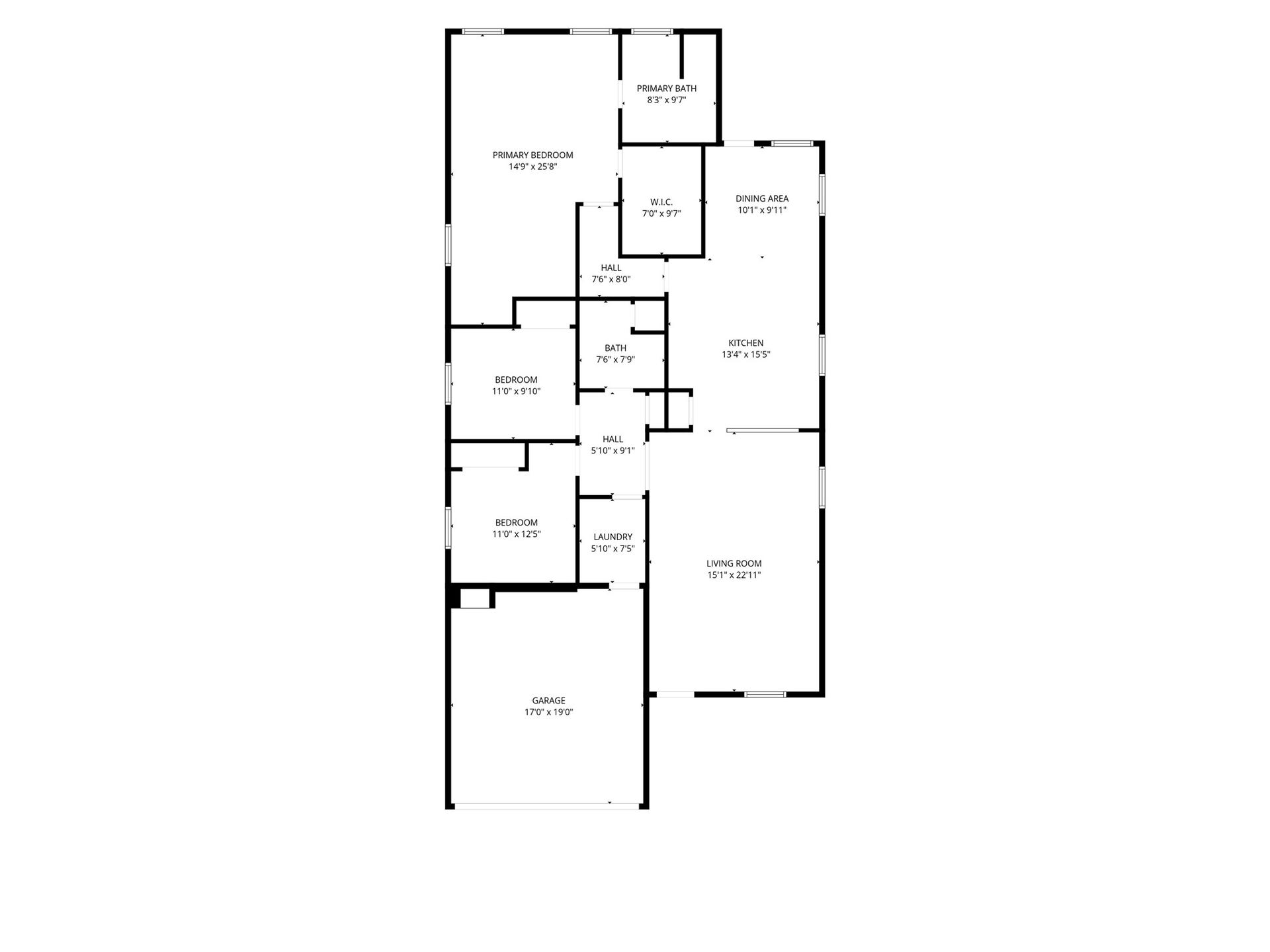 611 E Newport Bend, Katy, TX 77494 Floorplan
