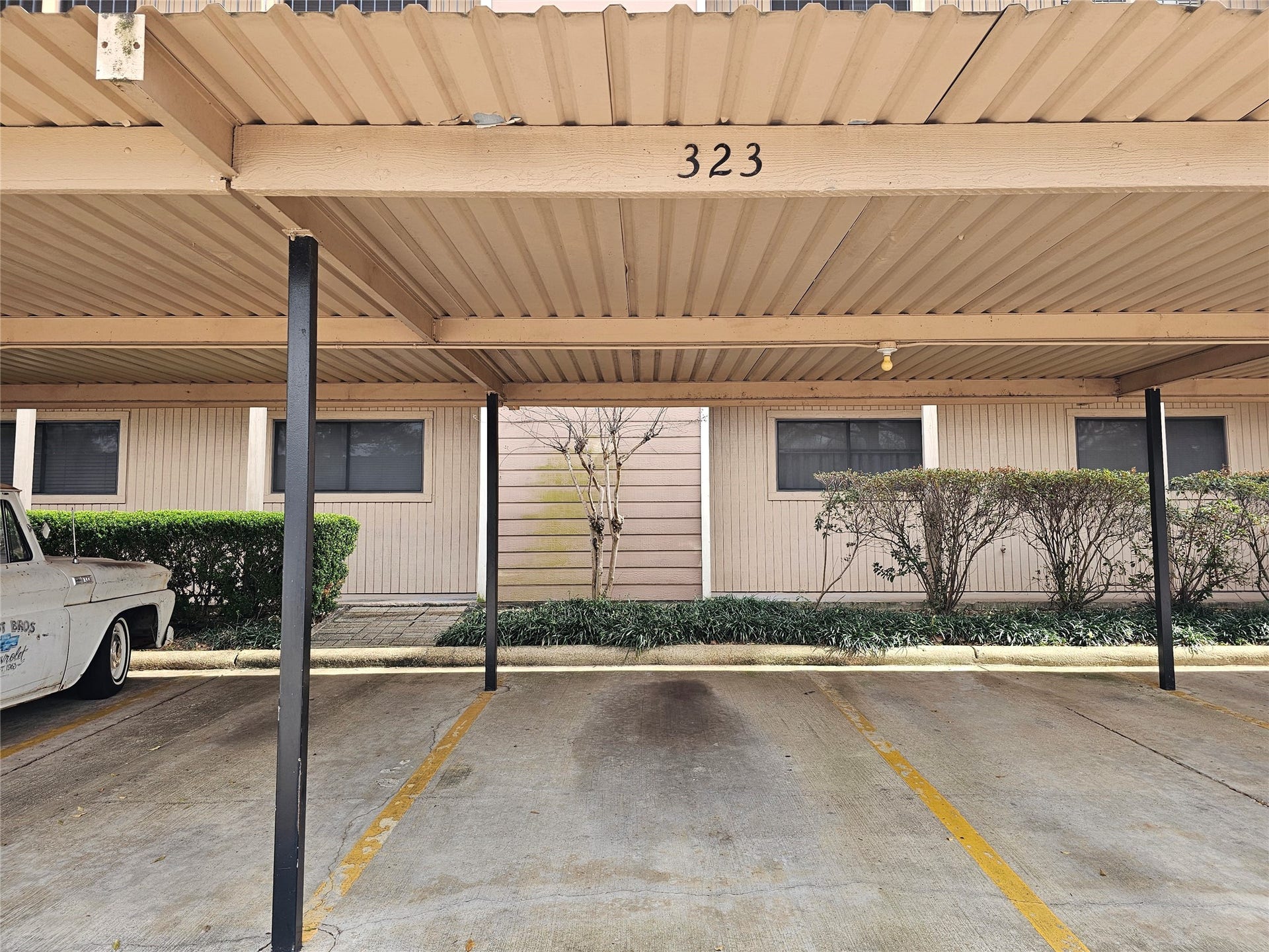 15575 Marina Drive, #323A, Conroe, TX 77356 Covered parking spot.