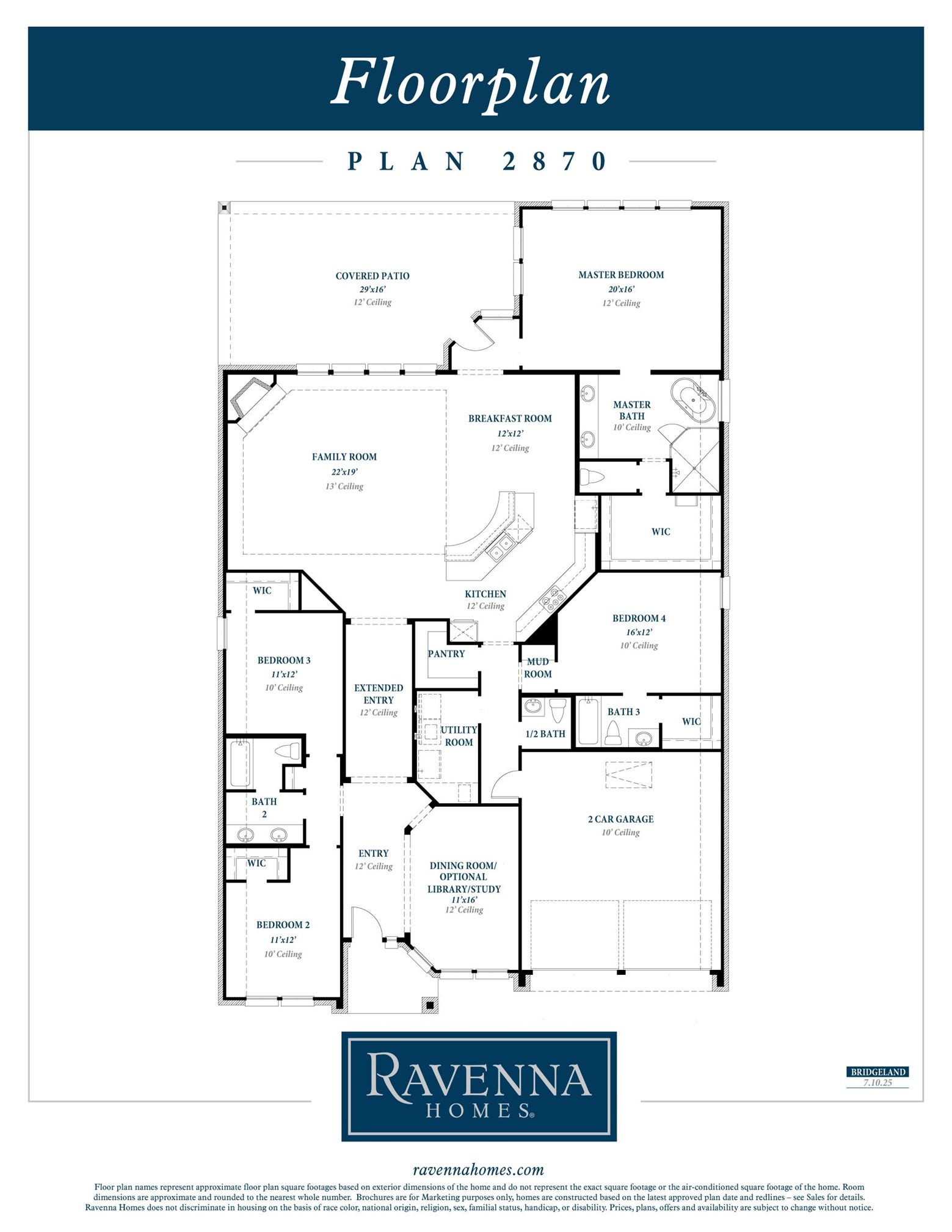 21919 Espejitos Court, Cypress, TX 77433 Floor Plan
