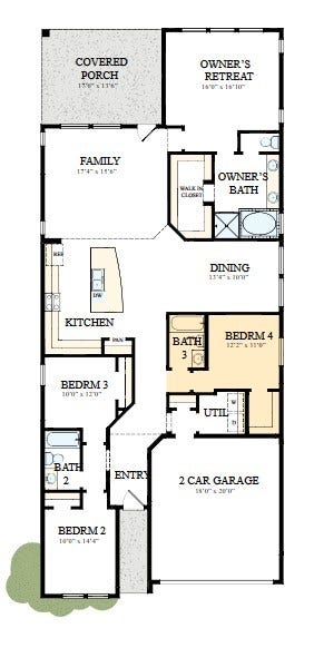 The success of a floor plan is the way you can move through itYoull be amazed at how well this home livesWe call it traffic patterns.