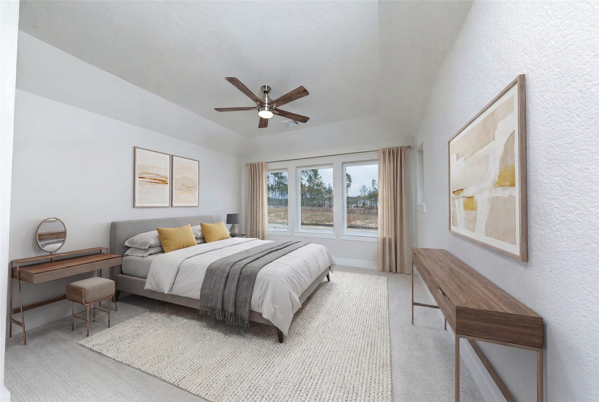 Secondary bedroom pictured here. *Virtually Staged