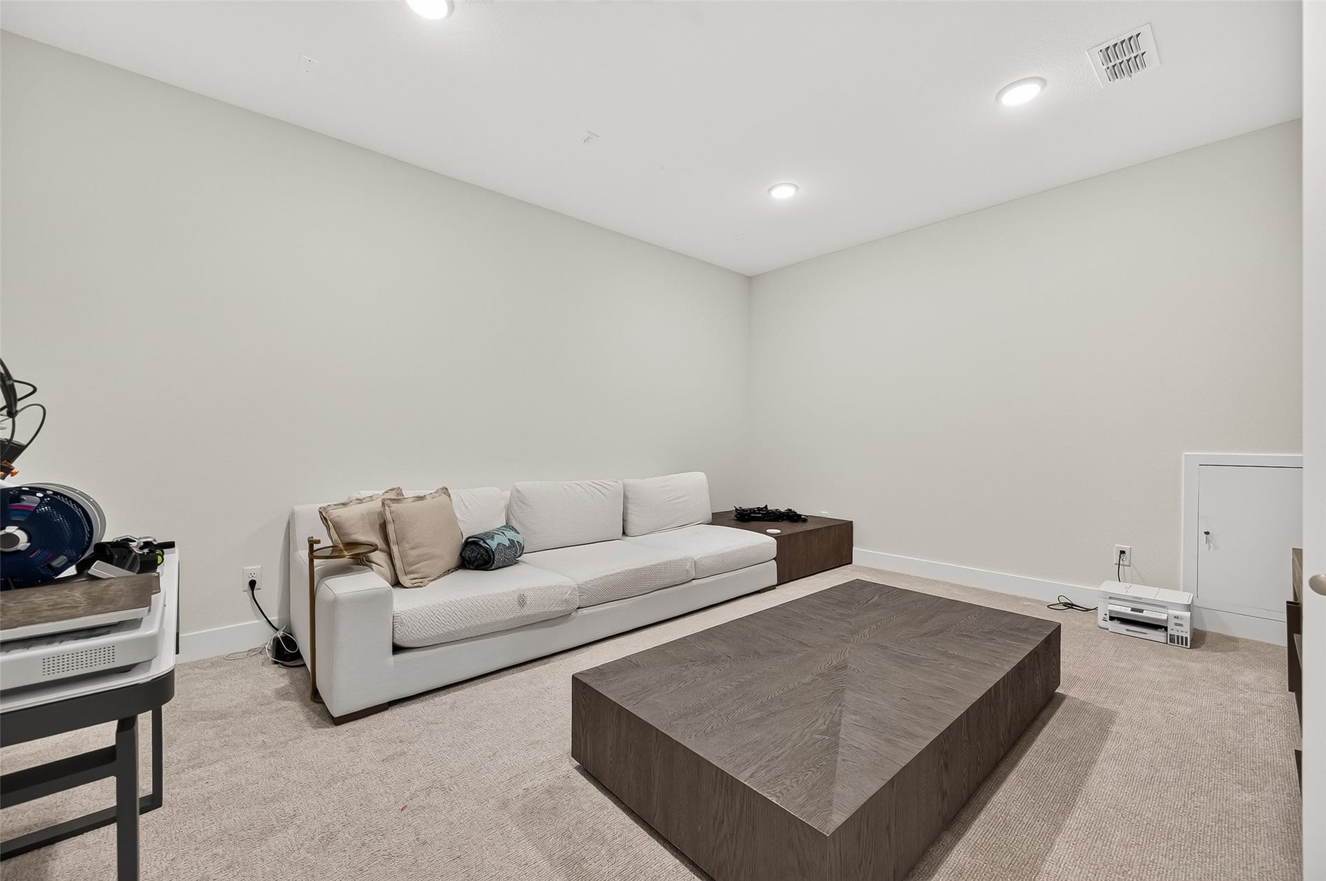 2710 Berry Basket Trail, Richmond, TX 77406 Upstairs, A dedicated media room is wired for sound, creating the perfect space for movie nights and entertainment.