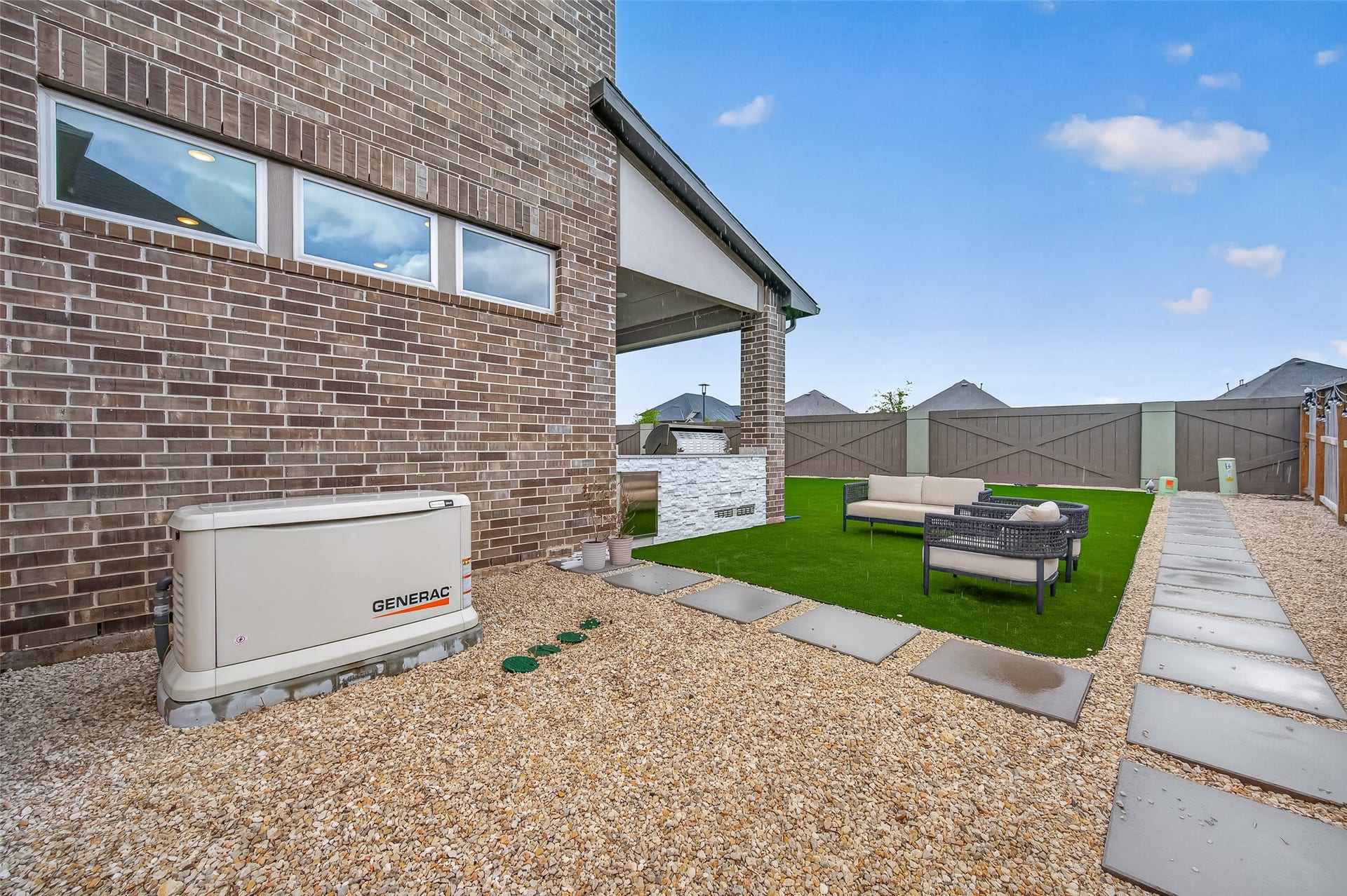 2710 Berry Basket Trail, Richmond, TX 77406 The property also includes full gutters, a sprinkler system, water softner and a Generac generator estimated at 15k!