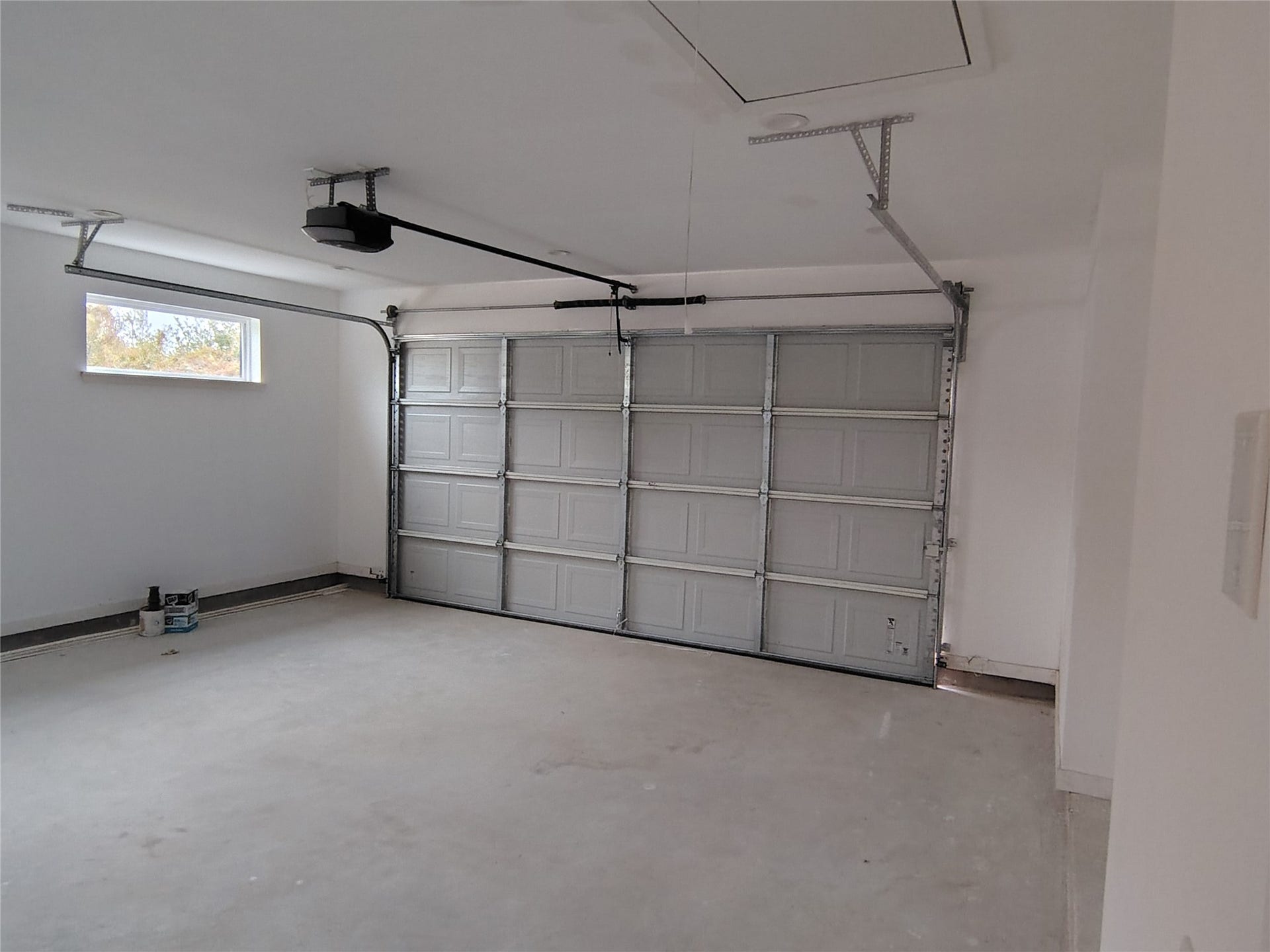 Two car garage