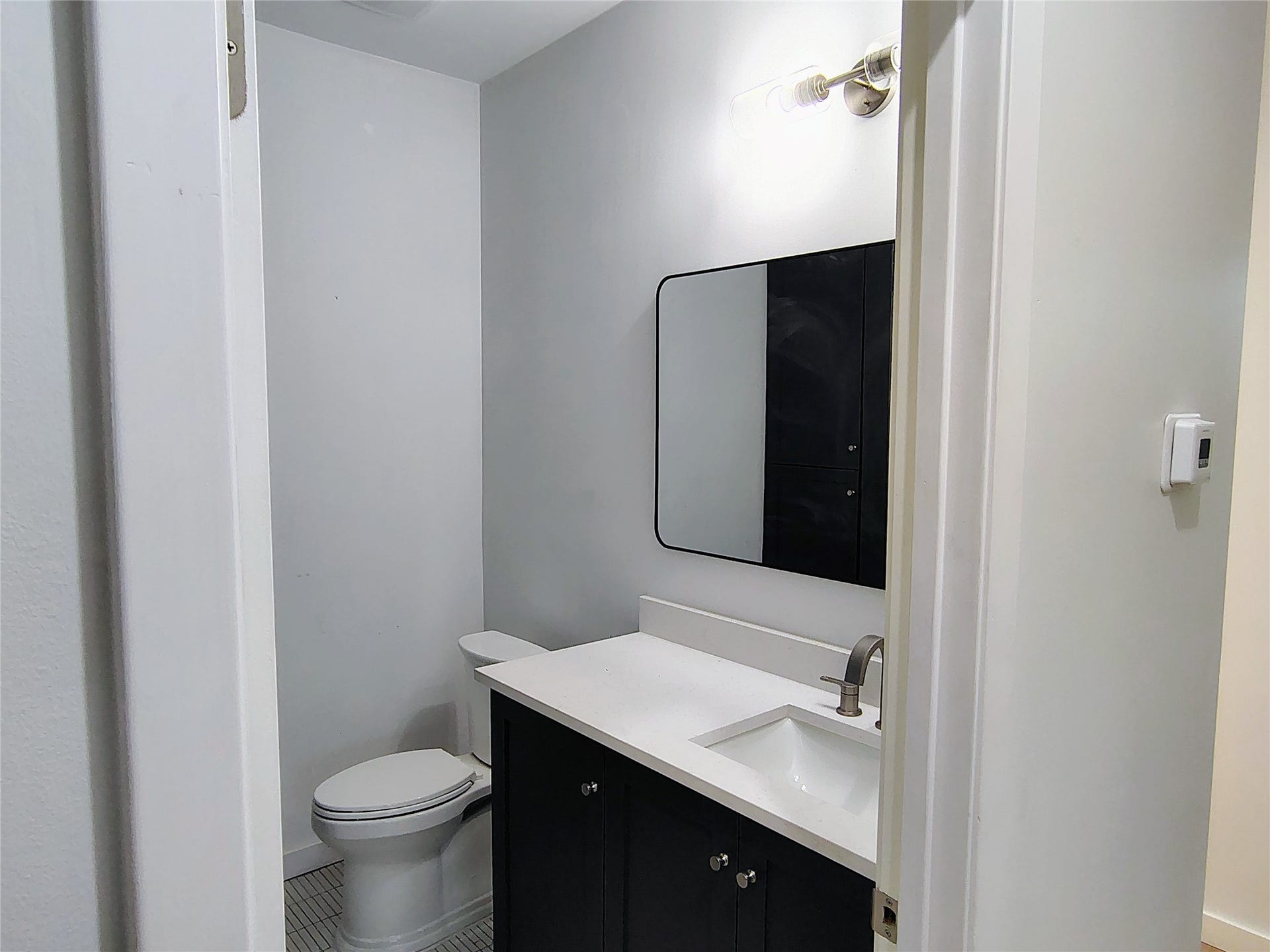 Second bathroom lavatory