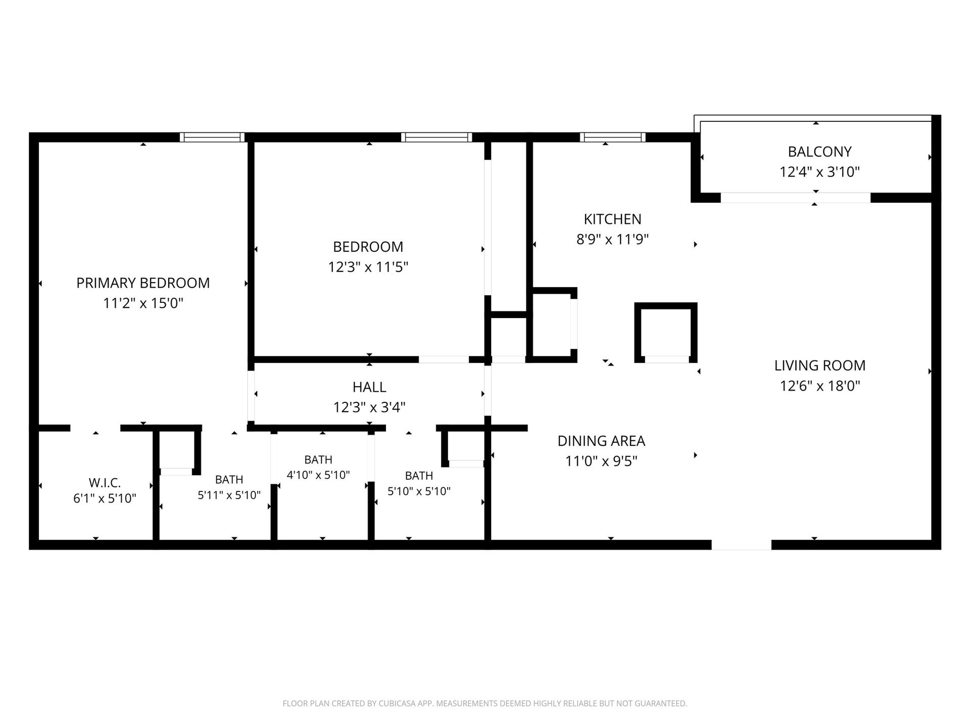 505 Westcott Street, #207, Houston, TX 77007 Floor plan showcasing the homes layout, room arrangement, and overall flow to help visualize the living space.